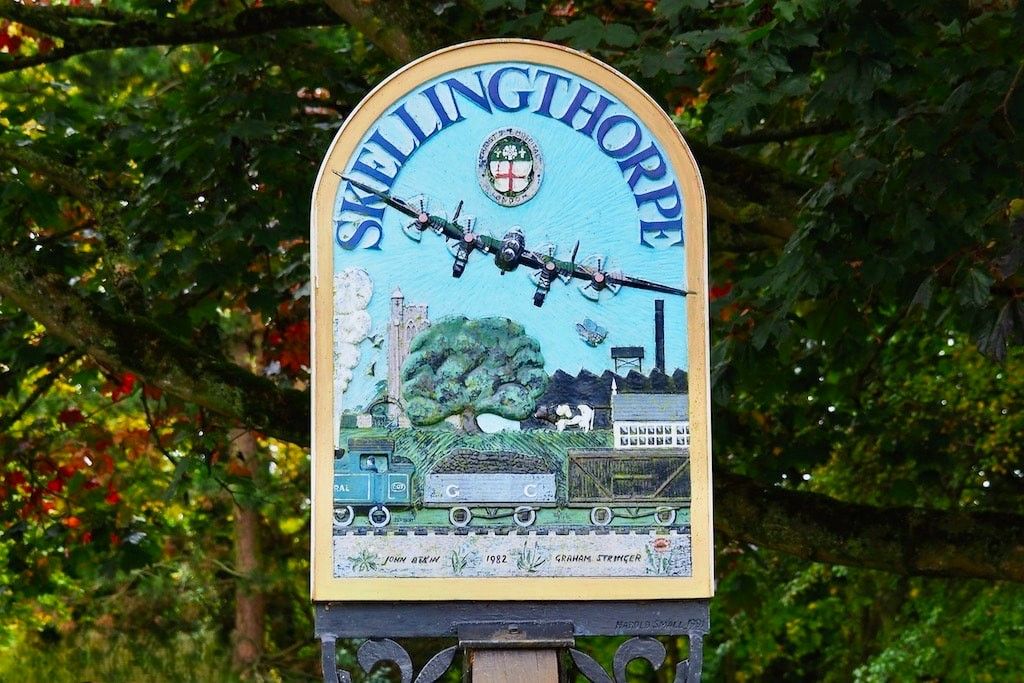 Skellingthorpe sign